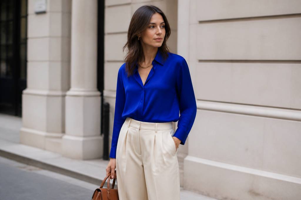 Quelle couleur va avec le bleu roi vêtement pour un look élégant et tendance